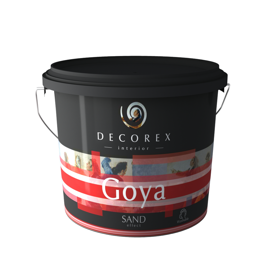 Декоративная краска эффект перламутрового песка Goya