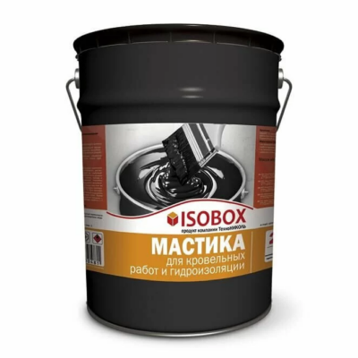 Мастика кровельная гидроизоляционная ISOBOX 22 кг